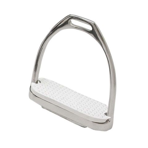 ESTRIBO INGLÉS INOX CON TACO,ZALDI