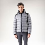 CHAQUETA EQUILINE RISTOP BOMBER CORTEGO GRIS