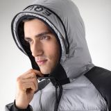 CHAQUETA EQUILINE RISTOP BOMBER CORTEGO GRIS