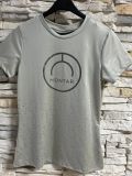 Camiseta de chica Montar Sille Gun Metal Logo