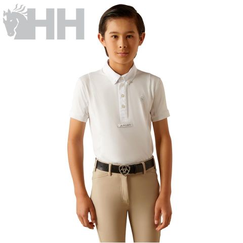 POLO CONCURSO ARIAT TEK MANGA CORTA NIÃ?O