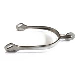 Espuela unisex de acero inoxidable, R.G