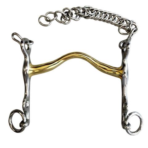 BOCADO DOMA EMBOCADURA CURVA INOX