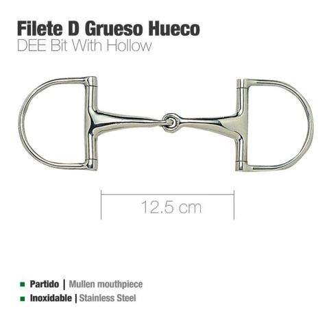 FILETE D INOX GRUESO HUECO 