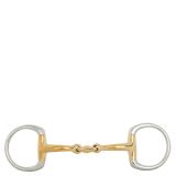 FILETE Double Jointed Eggbutt Snaffle Soft Contact