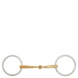 FILETE Single Jointed Loose Ring Snaffle Soft Cont