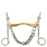 BOCADO Weymouth Curb Bit Soft Contact 14 mm Shanks