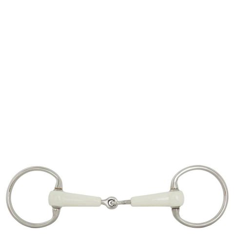 FILETE ingle Jointed Eggbutt Snaffle Combo 18MM