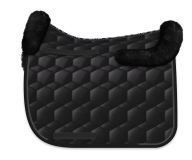 MANTILLA MATTES SQUARE PAD BORREGUILLO NATURAL L