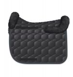 MANTILLA MATTES SQUARE PAD BORREGUILLO NATURAL L