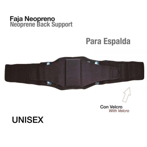 FAJA NEOPRENO PARA ESPALDA