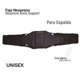 FAJA NEOPRENO PARA ESPALDA