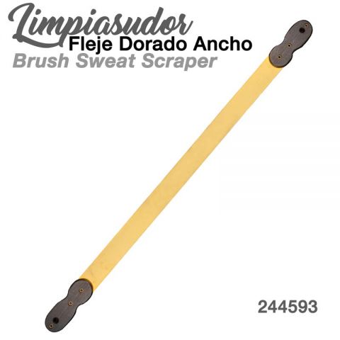 LIMPIASUDOR FLEJE DORADO ANCHO