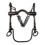 BOCADO VAQUERO FORJA 5/8 40 INOX BITONO ENVEJECIDO