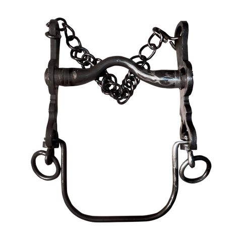 BOCADO VAQUERO FORJA 5/5 14 INOX BITONO ENVEJECIDO