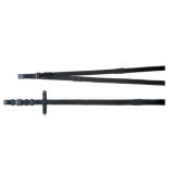 RIENDAS LEXHIS CUERO DOMA CLASICA CON GOMA INTERIO