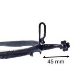 Espuela vaquera de fragua gallo vuelto ruleta tréb