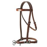 CABEZADA SERRETA VAQUERA LEXHIS CUERO C/AHOGAD.3 P