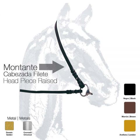 MONTANTE CABEZADA FILETE