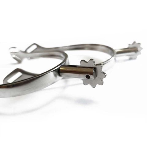 ESPUELA EQUESTRIAN INOX Z407 GALLO 3cm R/ESTRELLA