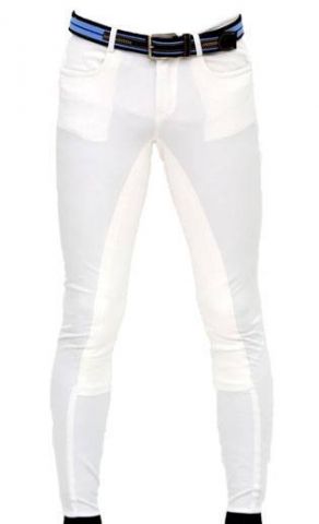 PANTALÓN ZMS HOMBRE FULL SEAT BLANCO