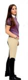 PANTALÓN ZMS MUJER FULL SEAT BEIGE-CHOCOLATE