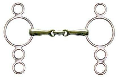 BOCADO PESSOA DE PLATA ALEMANA, 16 MM Y 6,6 CM CON