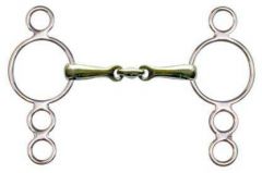 BOCADO PESSOA DE PLATA ALEMANA, 16 MM Y 6,6 CM CON