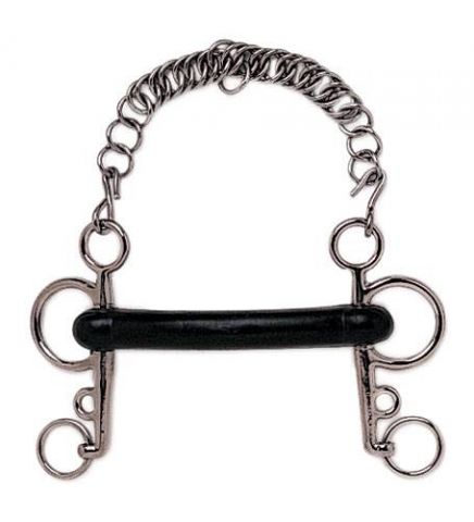 BOCADO SEFTON PELHAM RECTO GOMA DURA