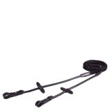 RIENDAS BR WEB LONA 19 MM PARTE CUERO REDONDO HEBI