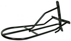 SOPORTE SILLA DE METAL, PARA PARED NEGRO, HKM