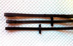 RIENDAS LISAS O CON PASADORES ZMS SADDLERY CUERO 