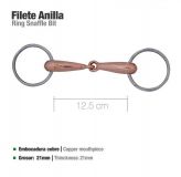 Filete anilla embocadura cobre zaldi