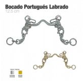 Bocado portugués labrado zaldi