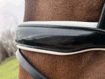 CABEZADA  EQUORUM EINDHOVEN DE FILETE METALIZADA