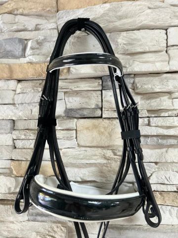 CABEZADA EQUORUM EINDHOVEN DE FILETE Y BOCADO META