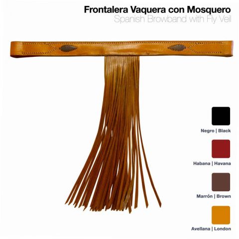 FRONTALERA VAQUERA CON MOSQUERO CASTECUS ZALDI