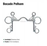 BOCADO PELHAM PUENTE INOX