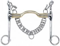 Bocado de doma KAUGAN®, camas cromadas Busse