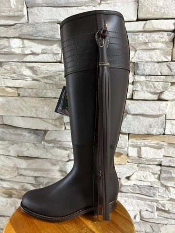 BOTAS CAMPERAS FLECO 1801 LAZO Y DUQUE MARRON