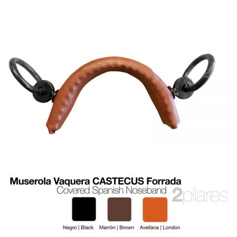 MUSEROLA VAQUERA FORRADA CASTECUS 2 PILARES ZALDI