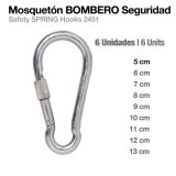 MOSQUETÓN BOMBERO SEGURIDAD 2451 ZALDI