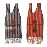 Alforjas HH de lona para sillas vaqueras