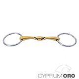 FILETE SEFTON CYPRIUM ORO ANILLA EMBOCADURA HUECA 