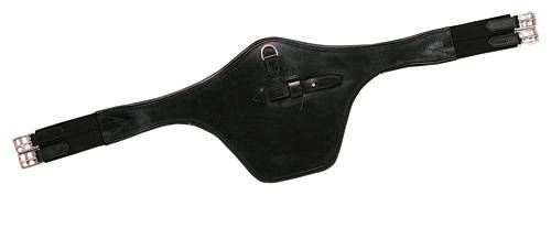 CINCHA LEXHIS CUERO CON BARRIGUERA Y ELASTICO