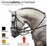 RIENDAS LEDERING CON MARTINGALA