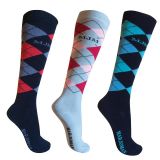 CALCETIN ESCOCES BAMBU Y ALGODON PACK DE 3