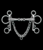 BOCADO PELHAM DOBLE ARTICULACION MACIZO