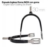 ESPUELA ZALDI DOMA INOX CON GOMA PROTECTORA