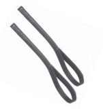 Acción de estribo Bates de cuero sin hebillas